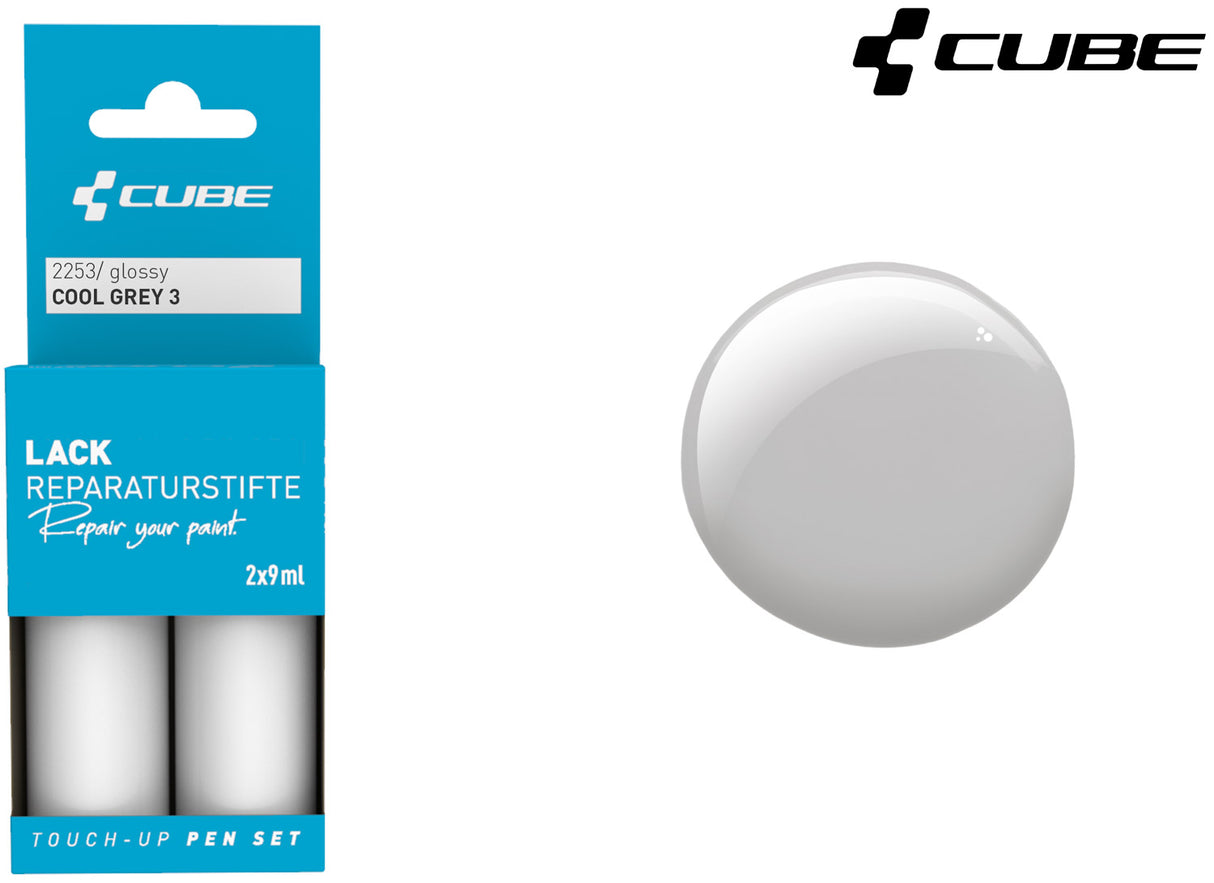 Set de stylos de retouche Cube gris froid 3