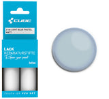 Set de stylos de retouche Cube bleu clair pastel mat