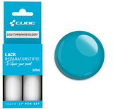 Set de stylos de retouche Cube turquoise brillant
