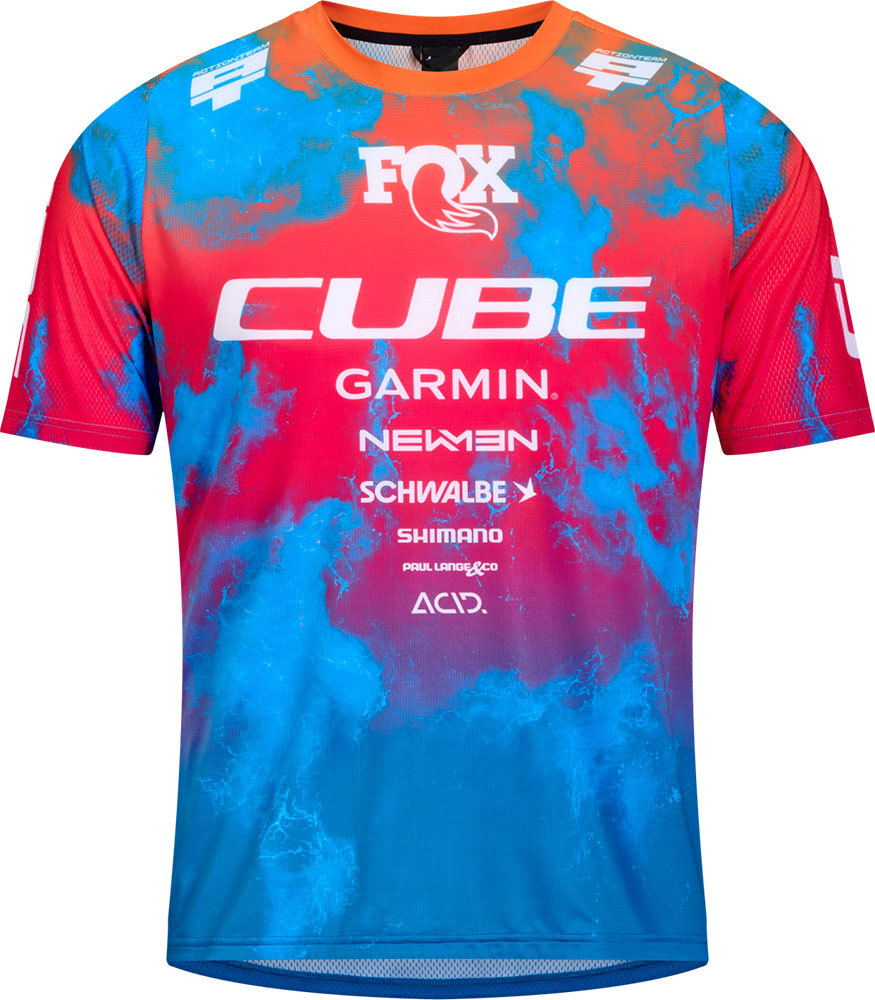 Cube x action team - maillot vtt