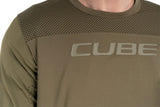 Cube col rond pro tm - maillot vtt manches longues