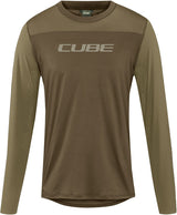 Cube col rond pro tm - maillot vtt manches longues
