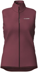 Cube cmpt - gilet coupe-vent femme