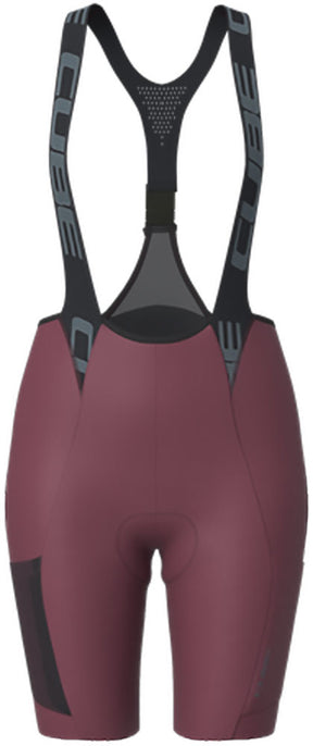 Cube gravel cargo - cuissard à bretelles femme avec peau de chamois