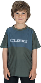 Cube vertex rookie tm - maillot vtt enfant