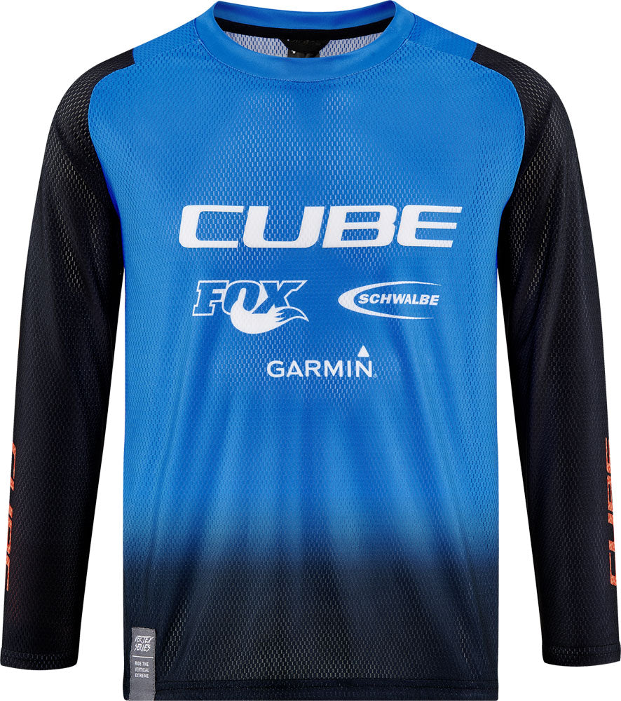 Cube vetrtex rookie x actionteam - maillot manches longues enfant