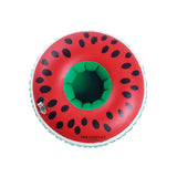 Bonheur tropical | porte-gobelet gonflable multicolore pour pastèque