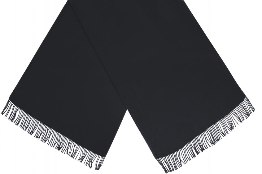 Cwi Écharpe dames 180 x 70 cm viscose bleu foncé taille unique