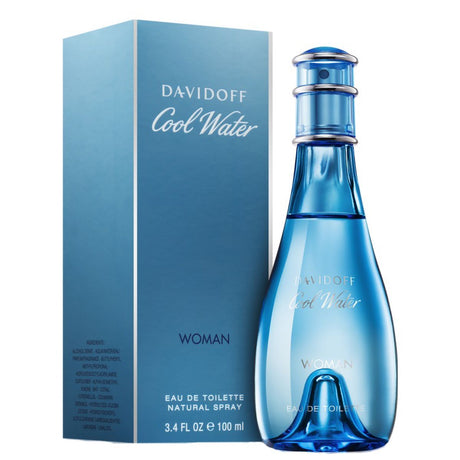 Davidoff eau de toilette spray coolwater femme 100ml dames