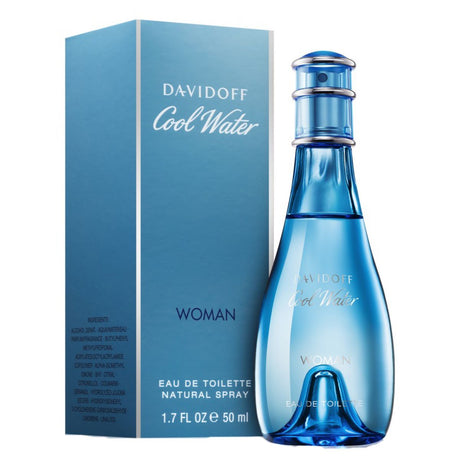 Davidoff eau de toilette spray coolwater femme 50ml dames