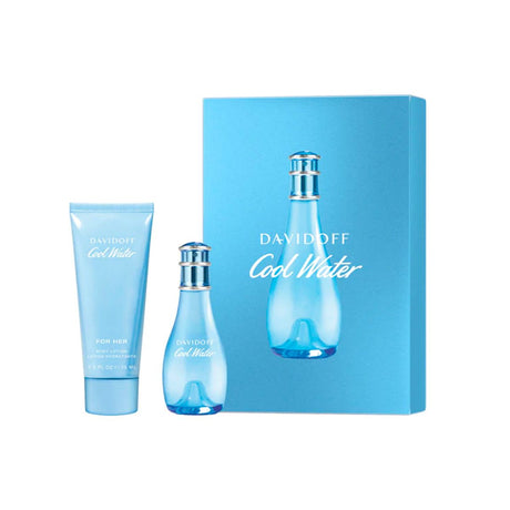 Davidoff coolwater coffret cadeau femme eau de toilette vaporisateur 30 ml + corps 75 ml