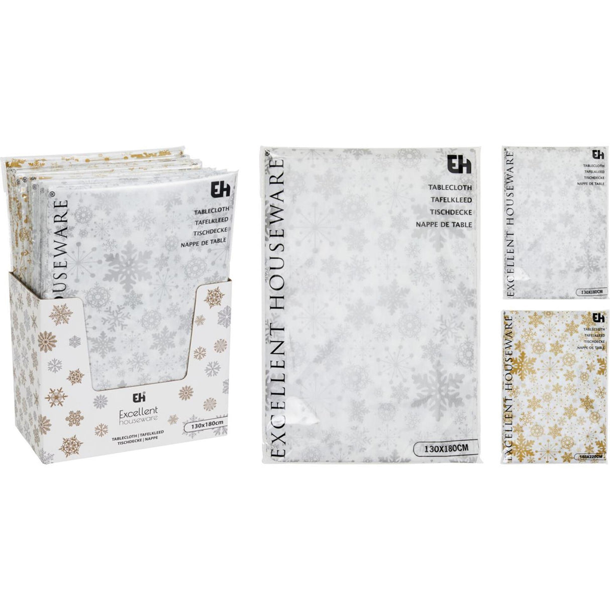 Excellente nappe en flanelle pour articles ménagers, 130x180cm