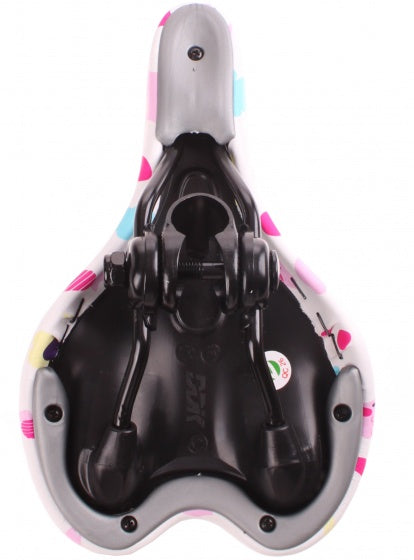 Cycletech Bunny Saddle's Bike White 22 x 14 cm