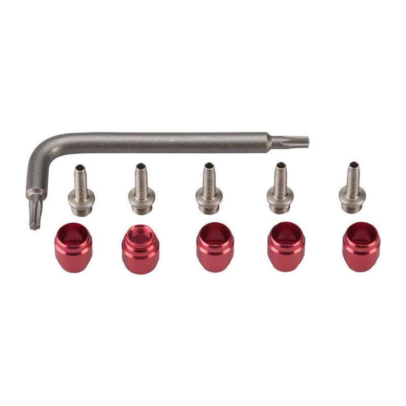 Kit de connexion de pièce de tuyau Sram, goupille de frein à disque et rouge olive