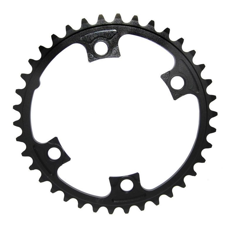 Plateau Stronglight mod. 17 anneaux de chaîne forts. 36t intérieur aluminium noir