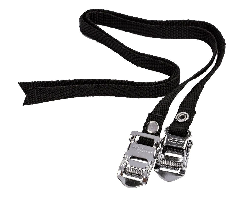 Sangle de clip d'orteil sans marque ATB nylon noir ensemble