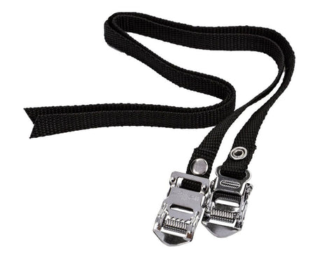 Sangle de clip d'orteil sans marque ATB nylon noir ensemble