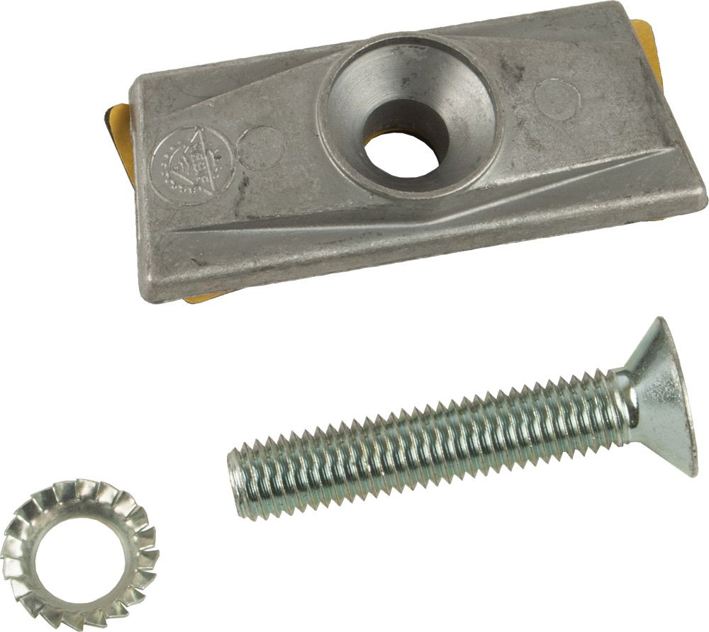 Hebie plaque de support m boulon 10mm bipied 699
