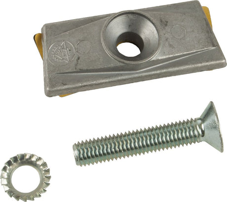 Hebie plaque de support m boulon 10mm bipied 699