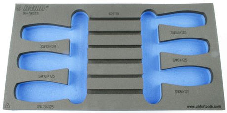 Chariot à outils pour incrustations de mousse Unior