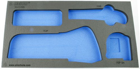 Chariot à outils pour incrustations de mousse Unior