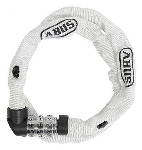 Abus Number Chain Lock 1200 60 blanc 60cm