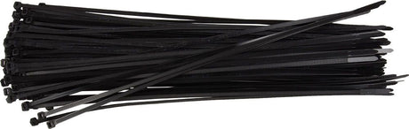 Attaches de câble sans marque 4,8x390 noir sachet de 100