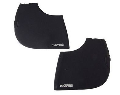 DS couvre manchon de direction DS droit guidon droit noir paire