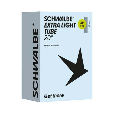 Chambre à air Schwalbe av7-el 20 40 60-406 av 40mm