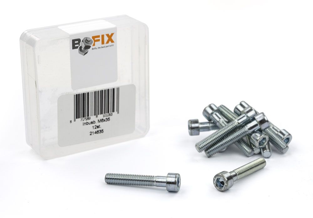 Bofix Allenbout M6X35 galvanisé (12e)