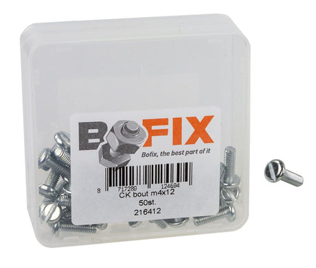 Boulon Bofix m4x12 tête ronde ds a 50