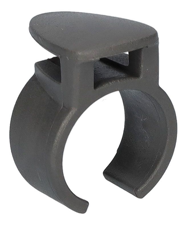 Hesling jasbd hes clip 20mm gris PVC ds à 10