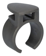 Hesling jasbd hes clip 20mm gris PVC ds à 10