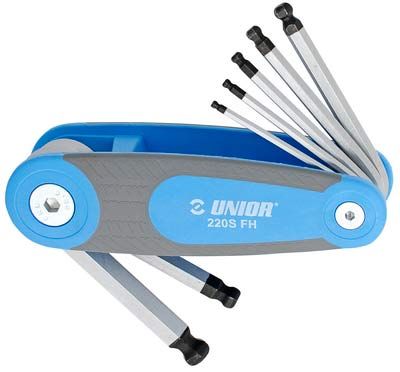 Jeu de douilles hexagonales modèle de poche Unior grs 2,5-10 mm 7 pcs