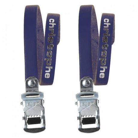 Zefal bride clip orteil zef christophe 516 cuir bl ensemble
