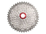 Cassette Sunrace CSMX8 11 VITESSE 11-42 dents en argent dans la boîte