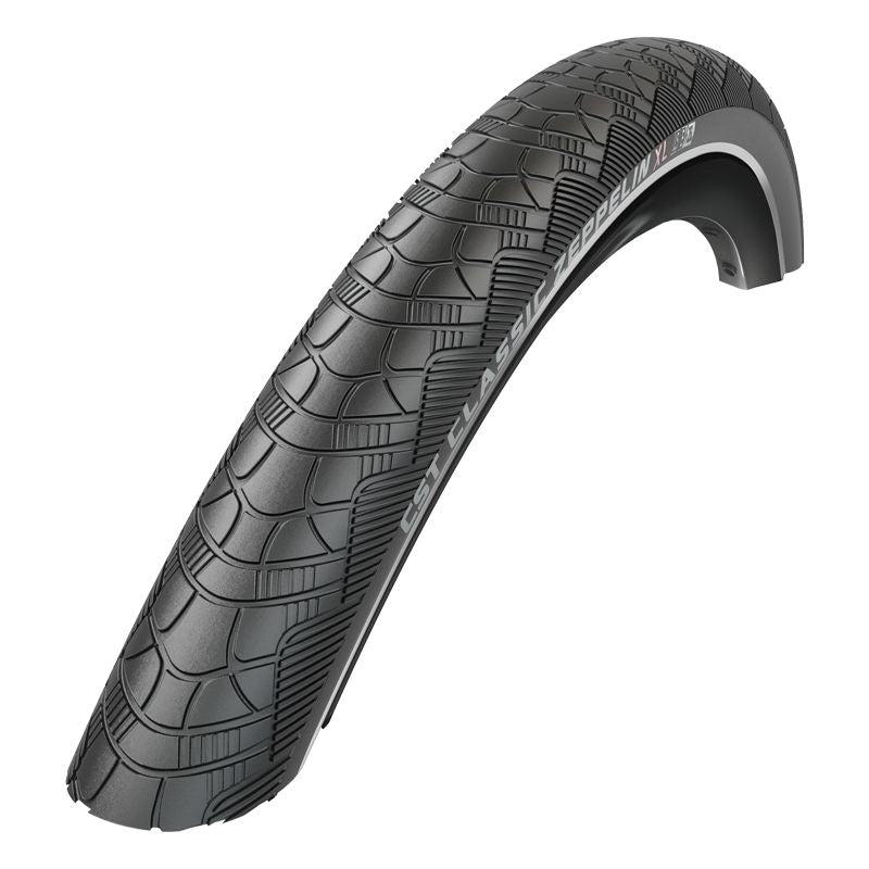 Cst pneu zeppelin xl25 28 x 2,00 sw reflète