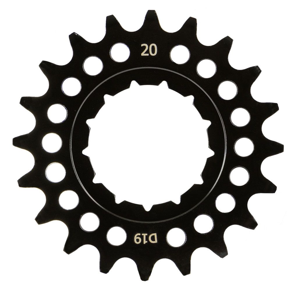 KMC Gear Rohloff large 20t arrière noir
