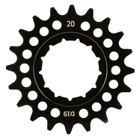 KMC Gear Rohloff large 20t arrière noir