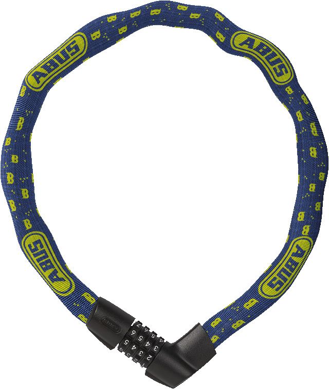 ABUS TRESOR 1385 75 - Lock de chaîne bleue (75 cm) - Sécurité des vélos