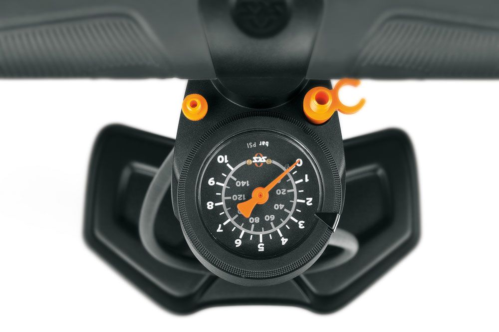 Manomètre Sks pompd airworx 10.0 noir