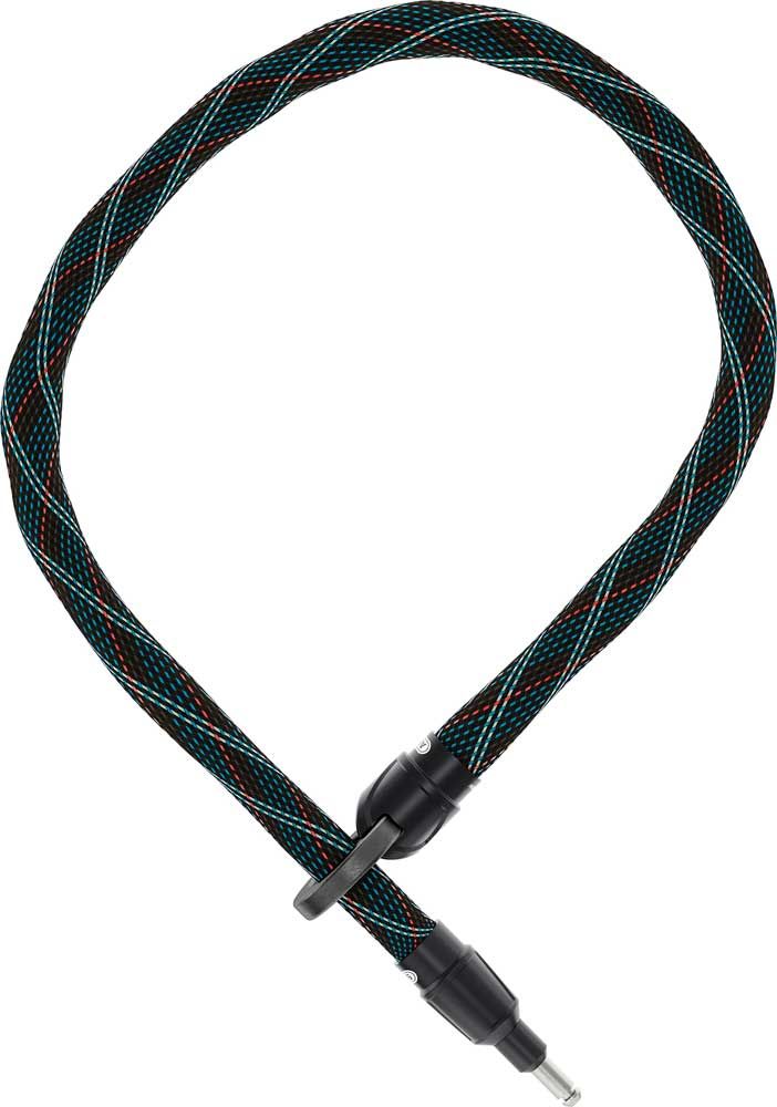 Abus ACH Ivy 6KS 100 Crossing Grey - Chaîne plug-in (100 cm)