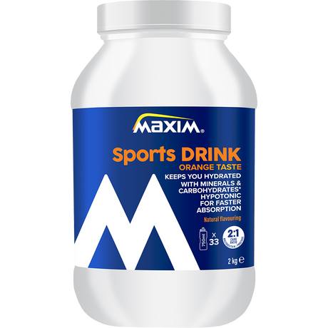 Boisson sportive Maxim orange fraîche 2kg