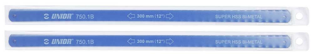 Unior tools lame de scie de rechange 750.1b 2 pièces pour scie à métaux 750b