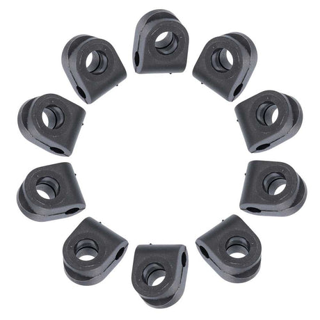 Eurofender anp spatd ef porte-canne clip3 pvc ds a 10