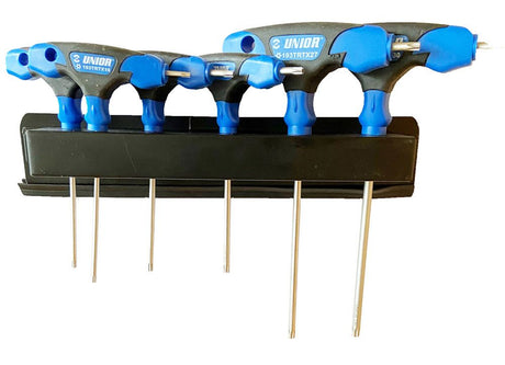 Jeu de clés torx Unior grs t modèle m trou m h 6 pcs