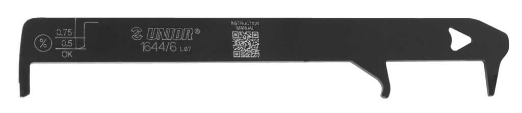 Compteur d'usure de chaîne Unior grs 6-13v