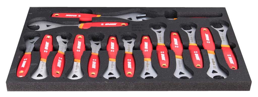 Chariot à outils Unior pour incrustation d'outils