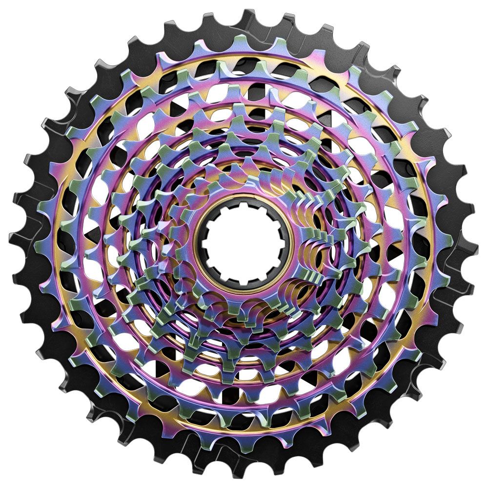 Sram cassette xg-1290 e1 cas.pignon xg-1290 e1 10-36t arc-en-ciel