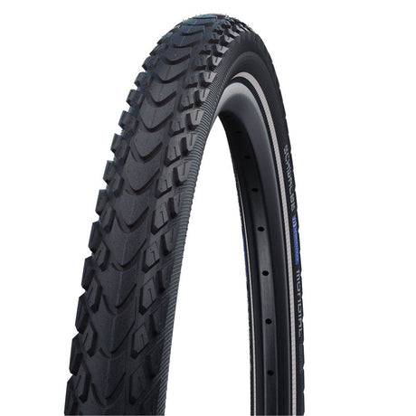 Schwalbe marathon mondial - filaire - addix - raceguard - 28x2.00 - noir + reflex